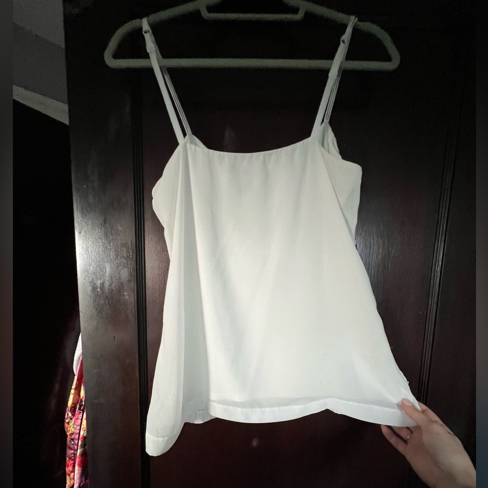White Sequined Tank - Picture 5 of 7